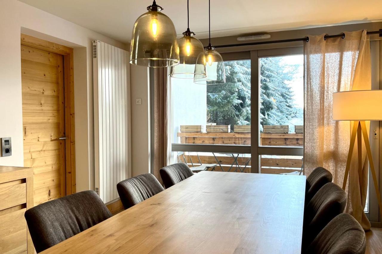 Modern Apt At The Foot Of The Slopes In Межев Экстерьер фото