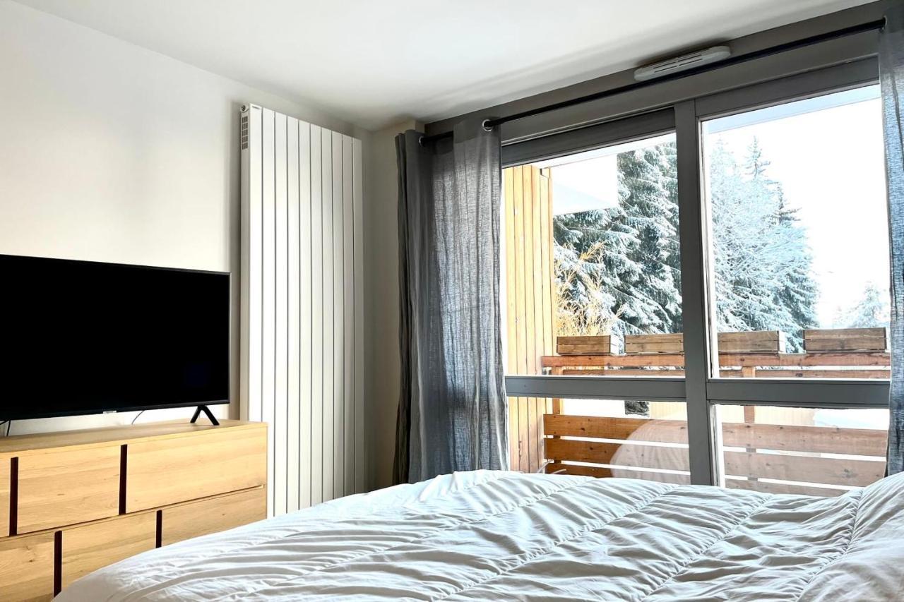 Modern Apt At The Foot Of The Slopes In Межев Экстерьер фото